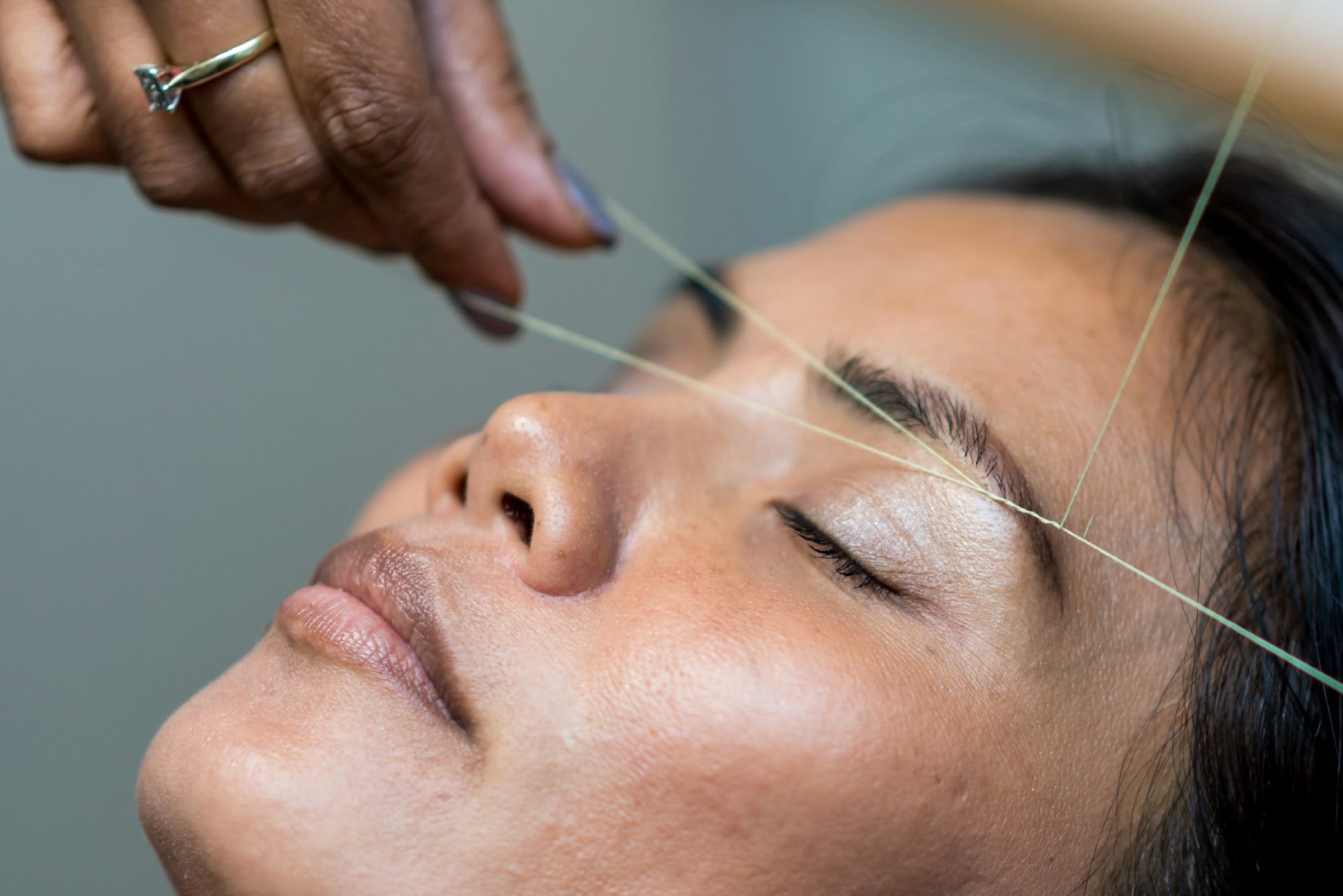 Chin Threading at BonBrow